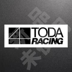 TODARACING　戸田レーシング　ステッカー　ブラック　1枚　62×200のサムネイル