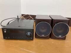 N586 JVC ミニコンポ　CA-EXN5 ウッドコーン iPodドック付 N586 JVC ミニコンポ CA-EXN5 ウッドコーン iPodドック付 - メルカリ