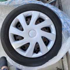 ダイハツタント ノーマルブリヂストンタイヤ純正ホイール4本セット