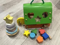 【子ども用おもちゃまとめ売り】あそびのおうち、パステルツリーのサムネイル