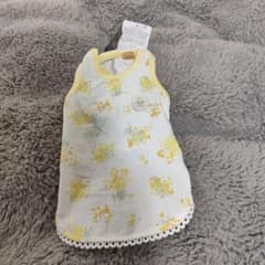 【ana様専用】PET PARADISE 犬服 DSSサイズ ミモザ柄のサムネイル