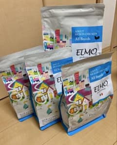 ELMO ドッグフード 成犬用 800g 3袋 +3kg1袋セット - メルカリ
