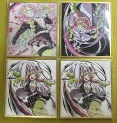 鬼滅の刃 無限城編 WEBSHOPくじ 甘露寺蜜璃 アクリル色紙 セット