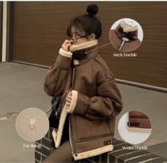 ムートンジャケット 韓国のサムネイル