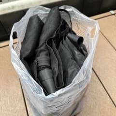ブラックメッシュ収納バッグのサムネイル