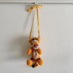 Tigger plush toy pouch