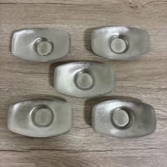 瑞峯堂 白銀 茶托 煎茶用 5客セット - メルカリ