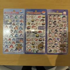 ボンボンドロップシール 3種セット 和柄 富士山 寿司 相撲のサムネイル