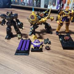 ミニプラ ブラックオニタイジン ブラック大獣神 トラドラゴンジンのサムネイル