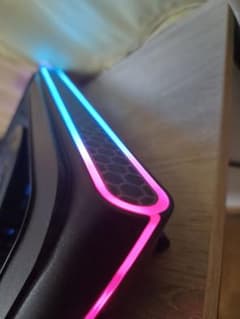 【強力冷却】llano ノートPC 冷却パッド RGBライティング 美品のサムネイル