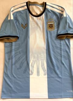 【新品/正規品】アルゼンチン代表 メッシラストモデル Mサイズ 番号ネーム無のサムネイル