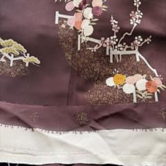 千總 刺繍金彩付け下げ 新品未使用 - メルカリ