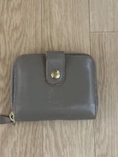 IL BISONTE 二つ折り財布 グレー レザーのサムネイル