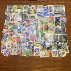 使用済み切手 日本100枚100種類 - メルカリ