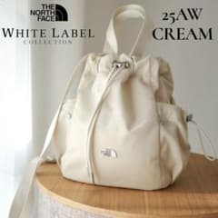 25秋新作　新品　韓国ノースフェイス ボニーバケットバッグ ミニ クリーム 25AW新作 韓国限定 ノースフェイス ボニーバケットバッグ ミニ