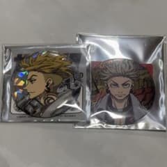 ガチアクタ エンジン 缶バッジ 2点セット