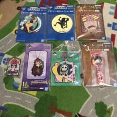 《신품》ONEPIECE 원피스 이치반 쿠지 고무 모여 모아 세트
