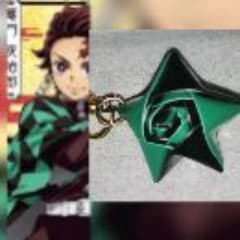 鬼滅の刃風のストラップ型お守りのサムネイル