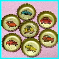 ☆ コカコーラ スーパーカー 王冠 西ドイツ ポルシェ 7種類