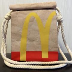 【希少】マクドナルド 紙袋風 ショルダーバッグ サコッシュ ポシェットのサムネイル