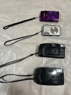 컴팩트 카메라 필름 카메라 4대 세트 Canon Nikon RICOH