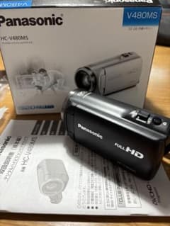 《美品》Panasonic HC-V480MS ビデオカメラのサムネイル