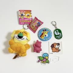 たべっ子どうぶつ ぬいぐるみ マスコット 雑貨 6点セットのサムネイル