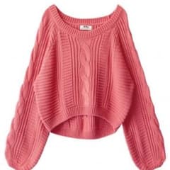 ピンク ニットのサムネイル