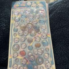 ぷくぷくあわわちゃん　プチドロップステッカーのサムネイル