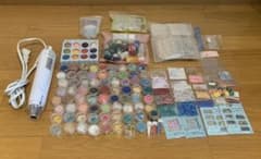 レジン　封入　パーツ　温風機　ジェルネイル　ハンドメイド　まとめ売り　大量のサムネイル