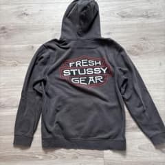 STUSSY FRESH STUSSY GEAR パーカー グレーのサムネイル