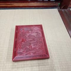 黒色木製座卓・ちゃぶ台 古い花台 黒檀 | Shop at Mercari from Japan