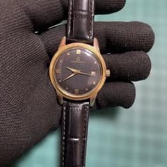 ETERNA MATIC 手巻き アナログ時計 黒のサムネイル
