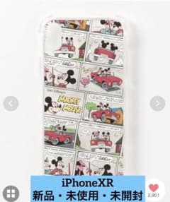 iPhone XR ケース ディズニー ソフト ミッキー 透明 クリアのサムネイル