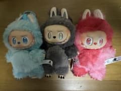 ラブブぬいぐるみ マスコット 3点セット＋着せ替えセットのサムネイル