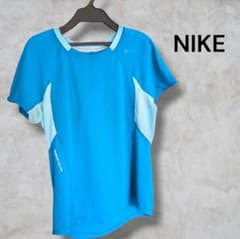 ​NIKE DRI-FIT 半袖 ランニングウェア M 背面ポケット有 訳あり