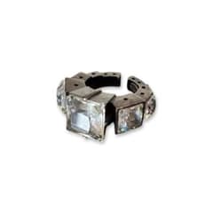 Jean Paul Gaultier Square Crystal Ring (archive)