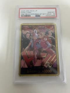 psa10】 金 ドンカード ヒロインズエディション - メルカリ