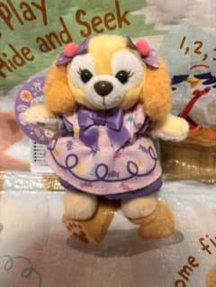 ぬいぐるみバッジ】 ディズニー 25周年 クッキーアン オータム