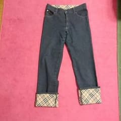 バーバリーホース刺繍★ロゴストレッチデニムのサムネイル