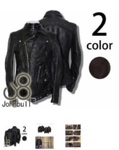 ジョJohnbull ライダース レザー ジャケットのサムネイル