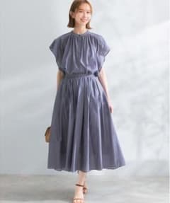 URBAN RESEARCHロッソ コットンシルクデザインブラウススカートセット