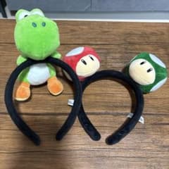 USJ カチューシャ ヨッシー キノコ 2点セットのサムネイル