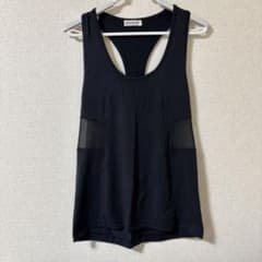 jumpone メッシュパネル付き黒タンクトップのサムネイル