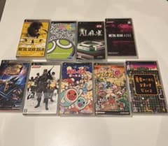 PSP 소프트 9 개 세트 정리 판매