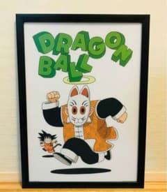 ドラゴンボールビジュアルボード 額縁付き まとめ値引きあり 鳥山明のサムネイル