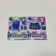 アイカツ コズミックリブノースリーブ コールドストライプスカートのサムネイル