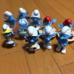 スマーフ10体セットのサムネイル