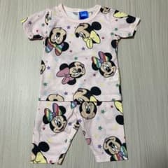 夏用パジャマ半袖半ズボン　ミニーマウス90サイズのサムネイル