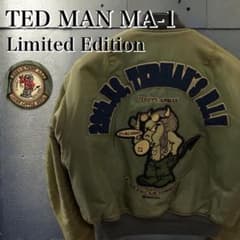 希少 テッドマン 限定 リトルデビル MA-1 フライトジャケット